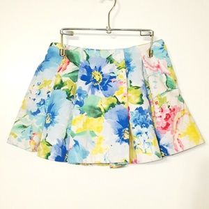 Polo Ralph Lauren Girls Floral Pleated Skirt